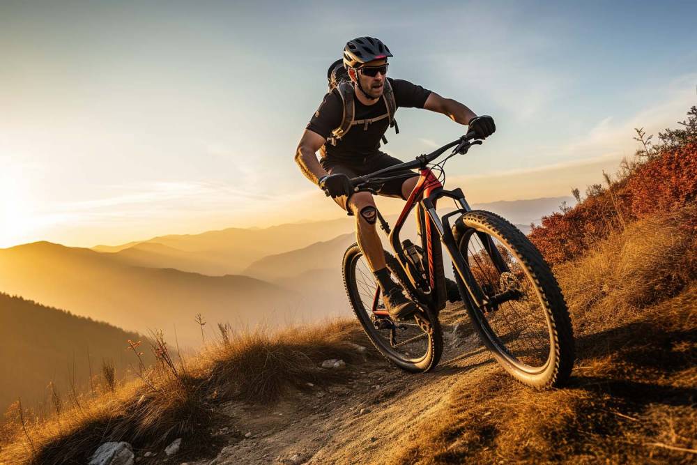 VTT près de Eguilles